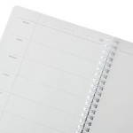 Obrázek Týdenní nedatovaný diář Blank Planner